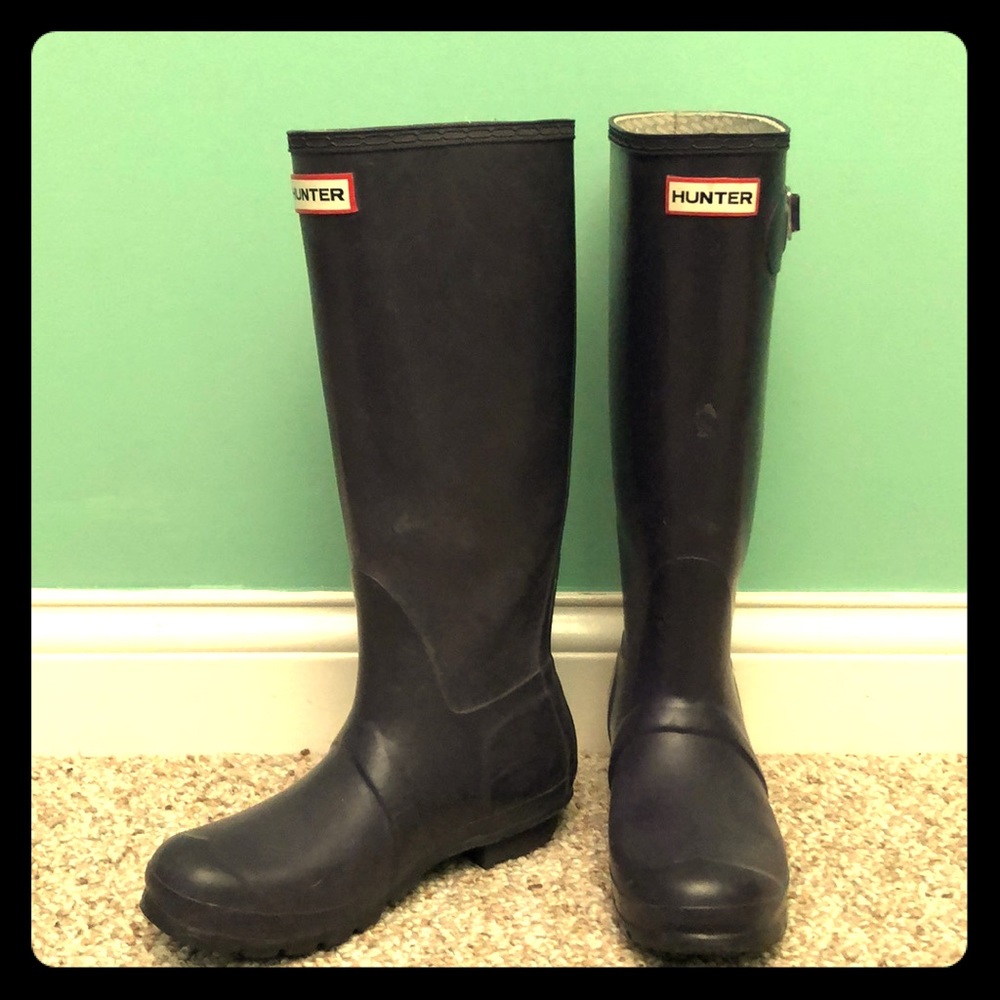 Hunter rain boots